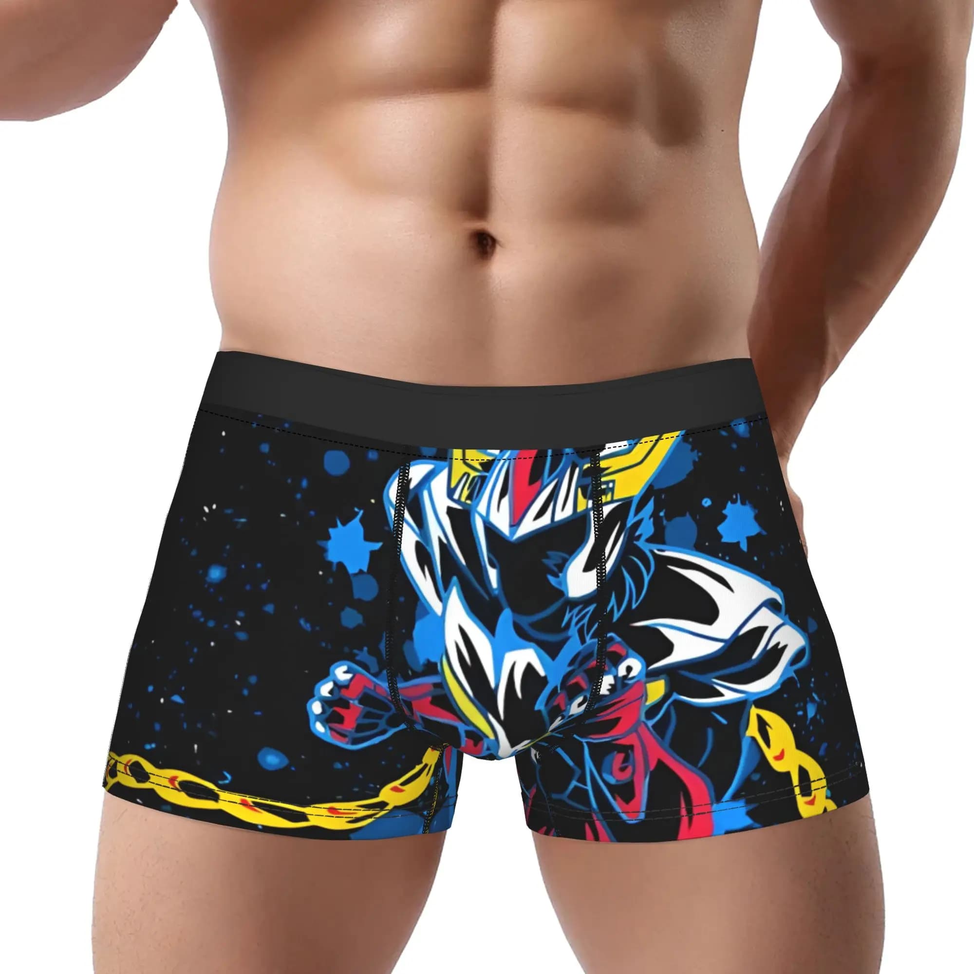 Bandai boxers Phoenix Underpants Homme Panties Men's Underwear Sexy Shorts Boxer Briefs