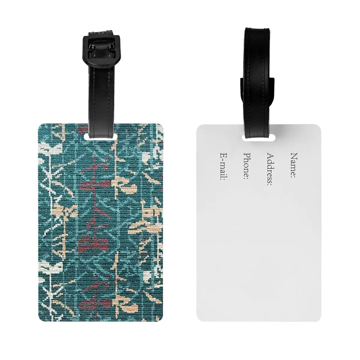 Etichette per Bagagli in Moquette dell'Aeroporto Internazionale di Orlando MCO, Accessori per Valigie, Etichetta per Bagaglio da Viaggio, Porta Etichetta con Nome e ID