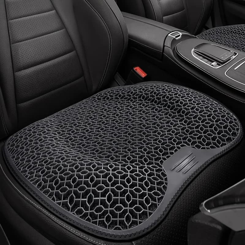 Cuscino in Gel a Nido d'Ape Traspirante ed Ergonomico per Sedia, Auto, Ufficio, Casa, Lavabile e Leggero