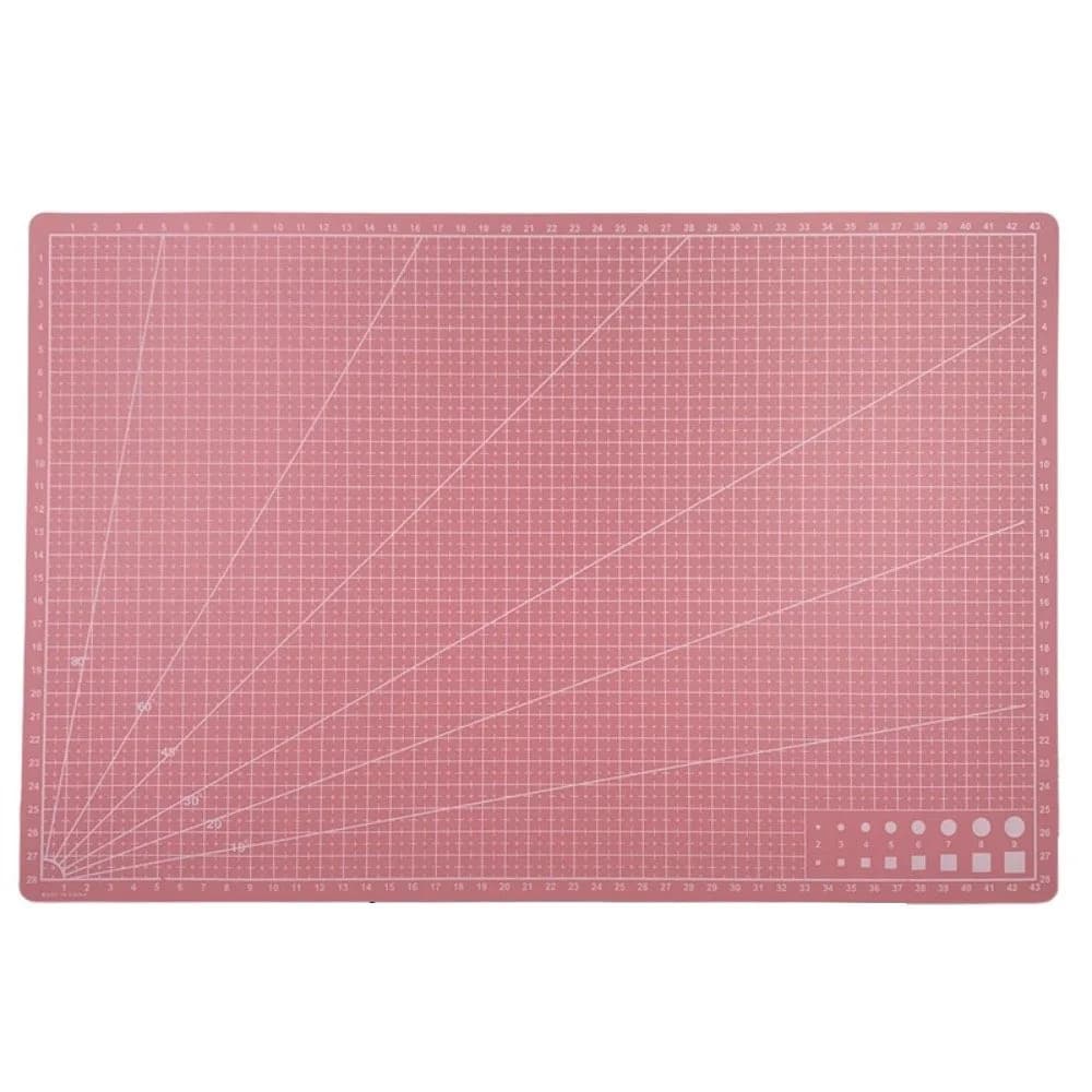 Easy Store Tappetino da taglio A3 PP Singolo lato Tappetino da taglio patchwork di alta qualità Tappetino da incisione in plastica PP antiscivolo per cucire
