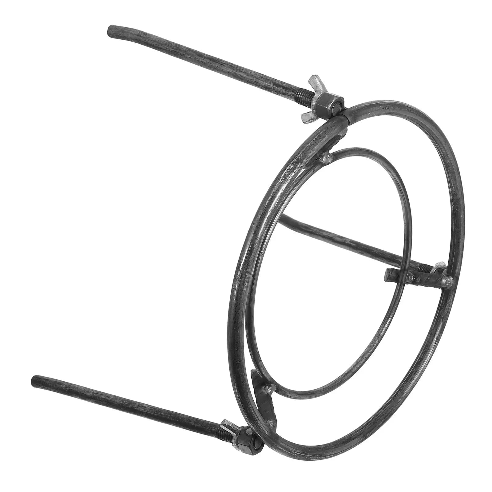 Supporto Triangolare Staccabile per Pentole, Robusto Supporto per Fornello da Campeggio, Porta Fornello Portatile per Cucina all'Aperto