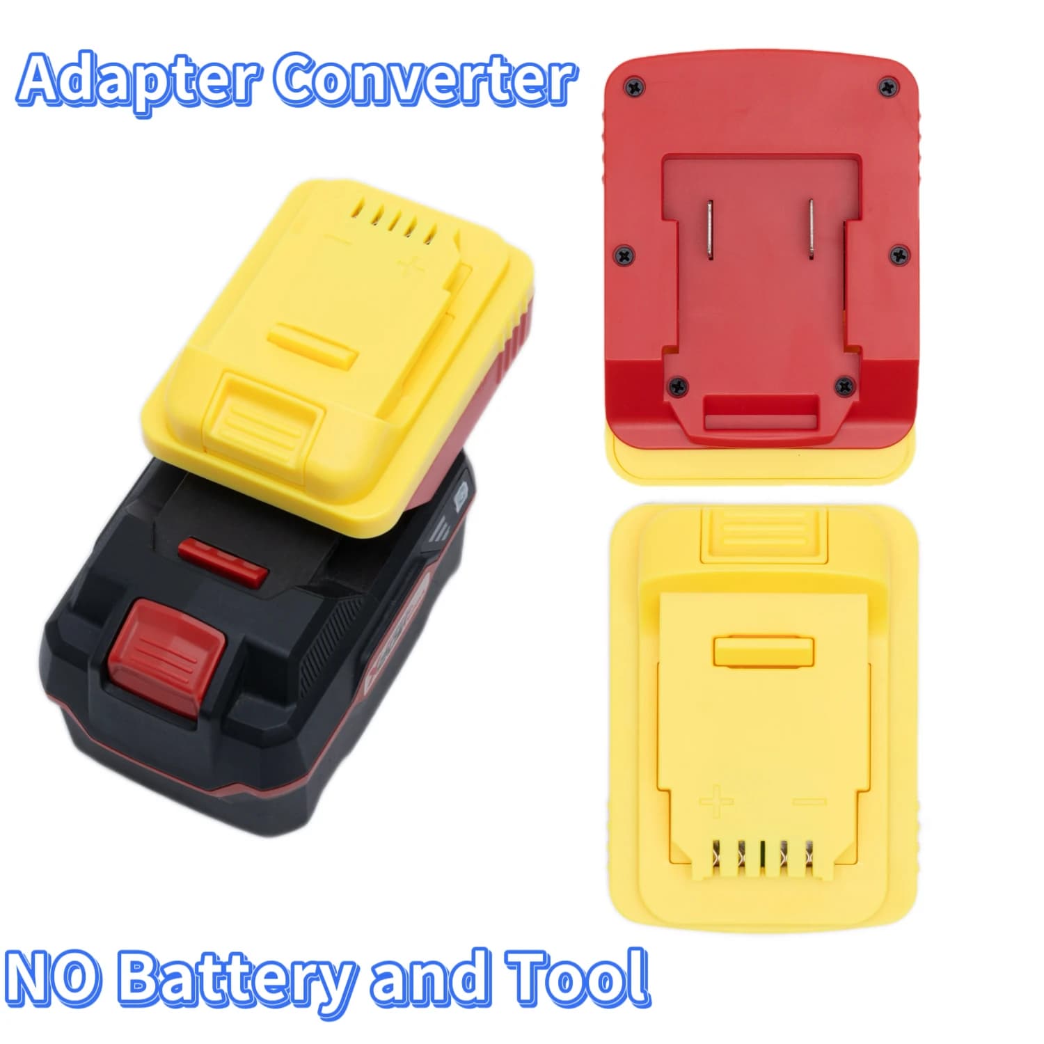 Adattatore per batteria per Parkside Lidl X20V Team Li-ION, convertitore per batteria DeWalt 18V, accessori per utensili elettrici portatili senza fili.