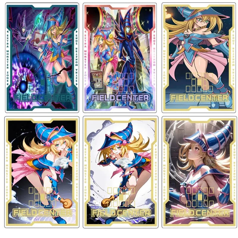 Yugioh Campo Centro Carte TCG Labrynth Mago Nero Ragazza Traptrix Sky Striker Ace Anime Gioco Carta Acrilica Partizione Giocattolo Regalo