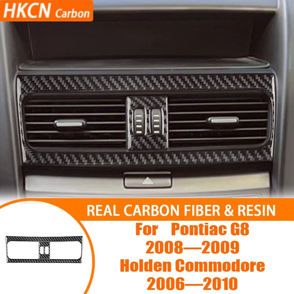 Interior accessories for car carbon fiber Console Air Vent Trim Cover Panel for Pontiac G8 08—09 Holden Commodore 06—10