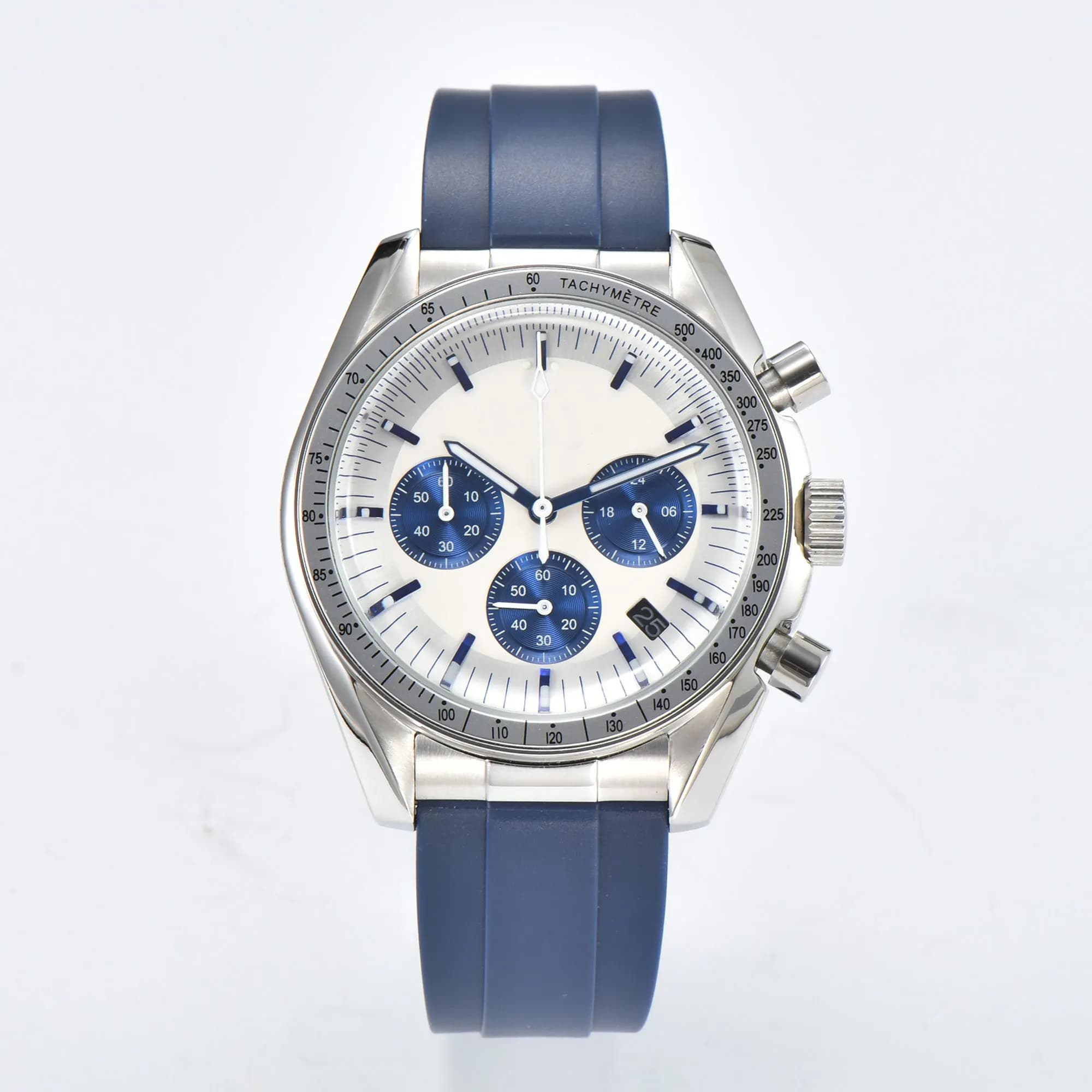 Orologio Speed Master con movimento al quarzo originale giapponese vk63 da 40 mm, orologio con codice cronometrato e occhio panda, cassa impermeabile in acciaio inossidabile 316L