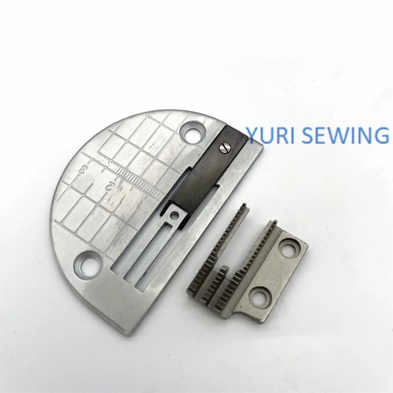 Materiale sottile antirughe ago piastra posizione dente guage set industriale seiwng pezzi di ricambio macchina punto annodato