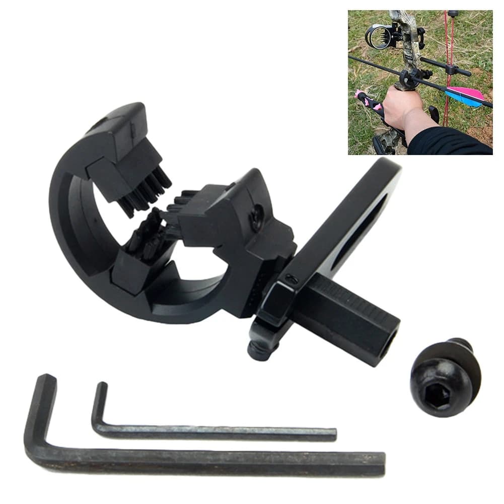 Supporto per Frecce Universale per Arco Compound e Ricurvo SP812, Accessori per Attrezzatura da Caccia e Tiro con l'Arco