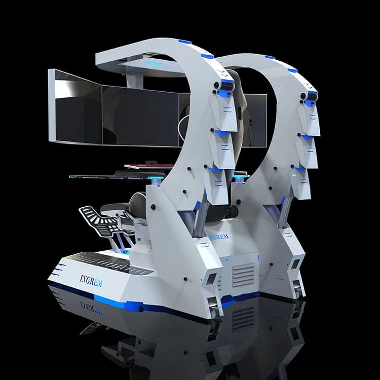 Gaming Chair, New Iw j20, Ergonomic Swivel, 4D Armrests, Large Angle Recline, Lumbar Support, With Footrest