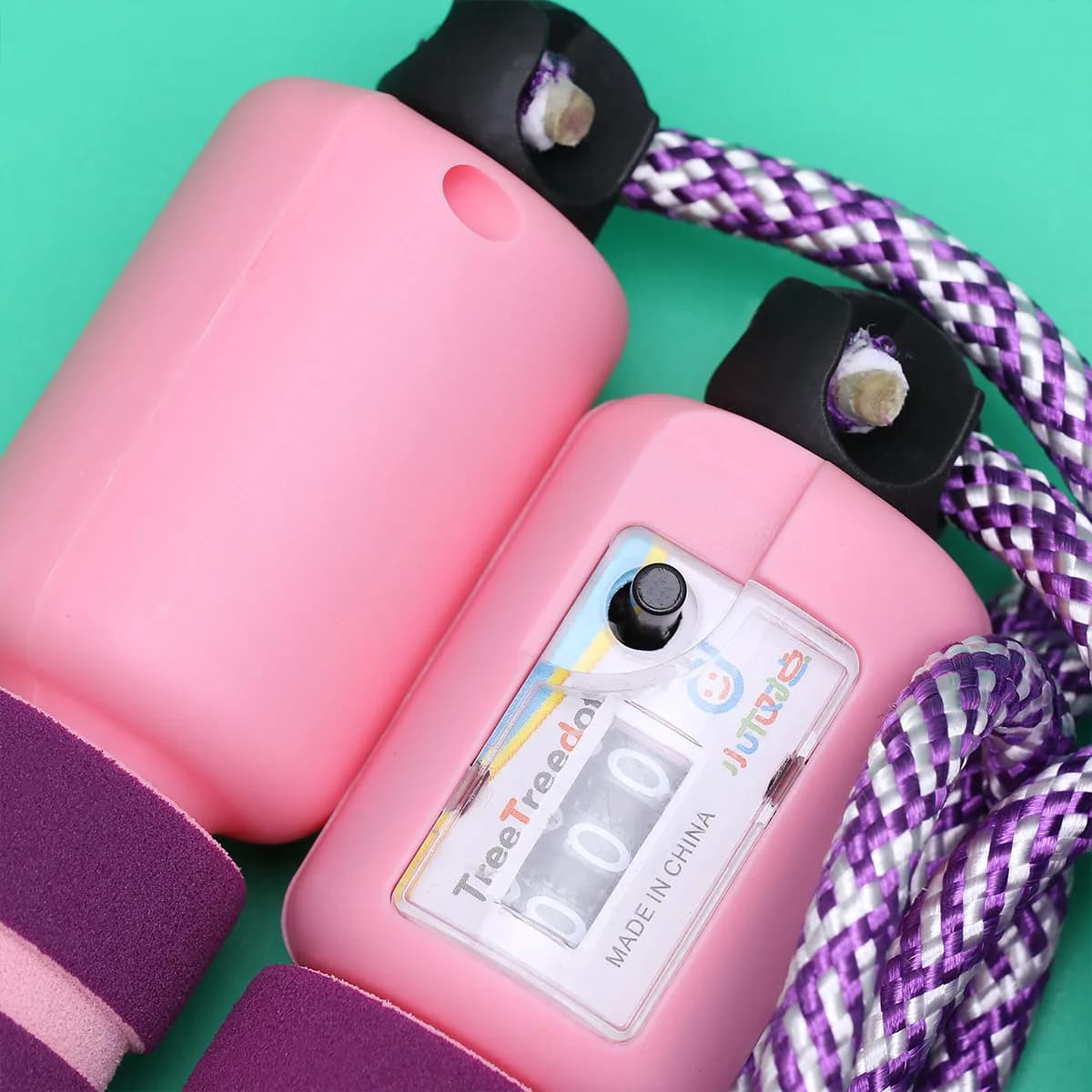 2Pcs Counting Jump Rope Adjustable Automatic Skipping Rope for Workout Children Adults Electronic Fitness Exercise