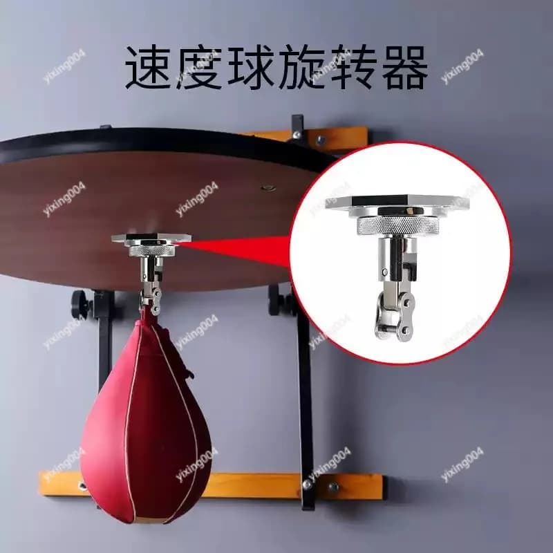 Supporto Girevole per Sacco da Boxe in Metallo Resistente, Gancio Anti-Ruggine per Sacco da Pugilato da Soffitto
