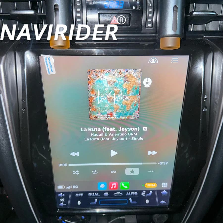 Autoradio For TOYOTA Fortuner HILUX Revo 2016-2022 Android Screen 12.1 inch Stereo Multimediale Video GPS Navigation Carplay