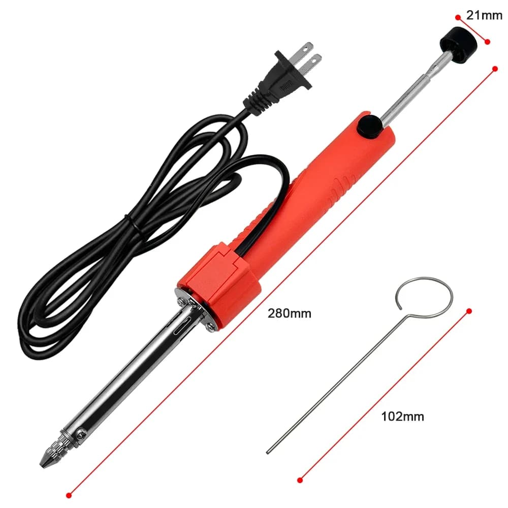 30W Electric Heating Desoldering Pumps Tin Suction Removal Device Soldering Iron Welding Repair Tool 220V/110V