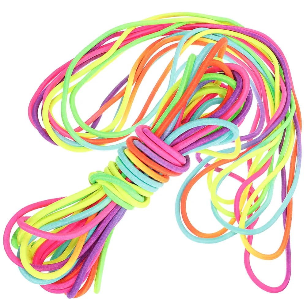 2Pcs Jumping Rope Outdoor Skipping Rope for Fitness Workout Body Coordination Rhythm Sense Parent