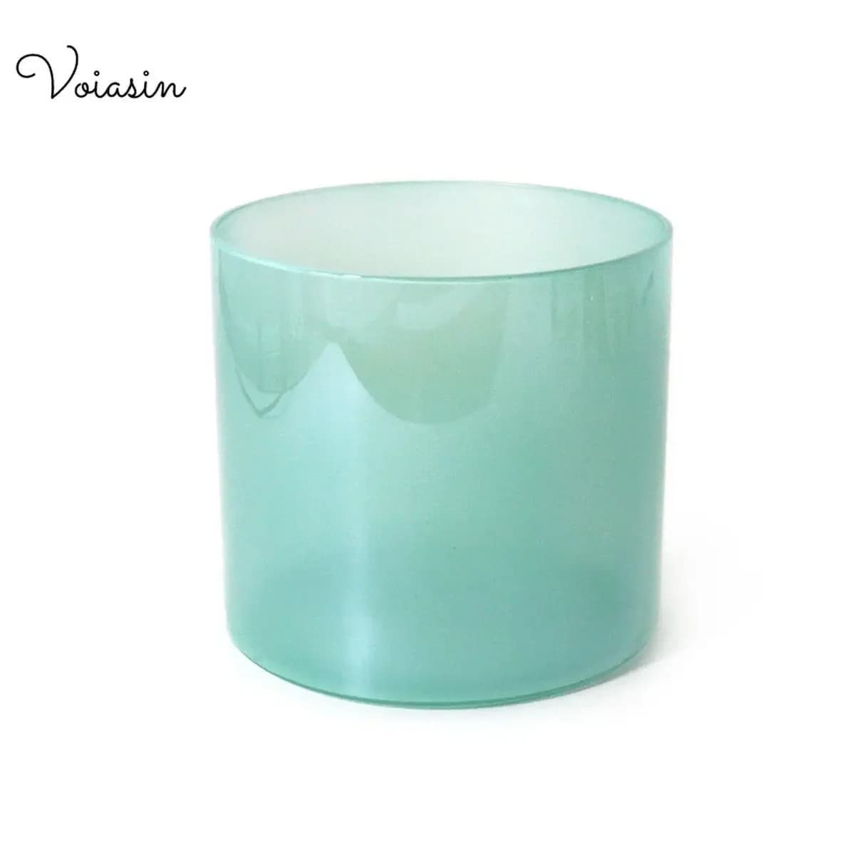 6/7/8Inch Light Green Clear Quartz Crystal Singing Bowl Top Level Meditation Sound Therapy Voiasin Relaxing Sounds Bowls