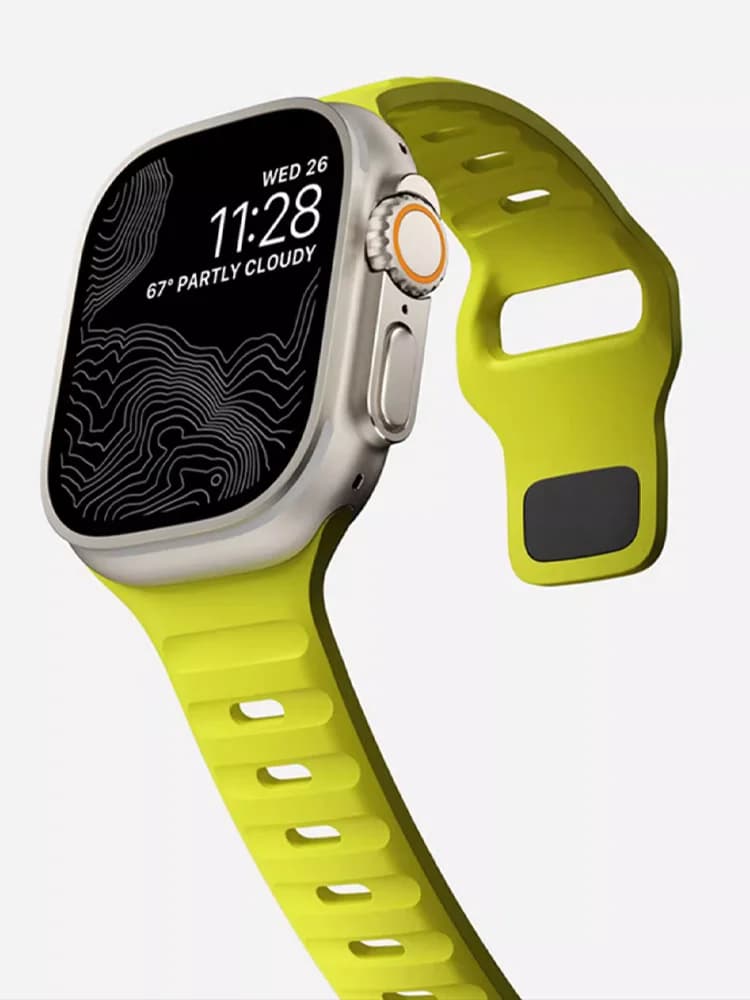 Cinturino sportivo per cinturino Apple Watch 44mm 45mm 49mm 42mm 40mm 41mm Bracciale correa in silicone serie iwatch 9 8 7 6 5 4 3 se ultra 2