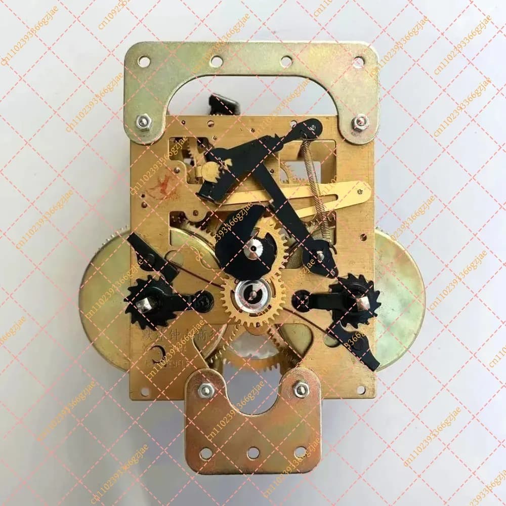 Mechanical Winding Clock Movement Full Copper Core, Replacement Accessory for Floor Wall Clock
