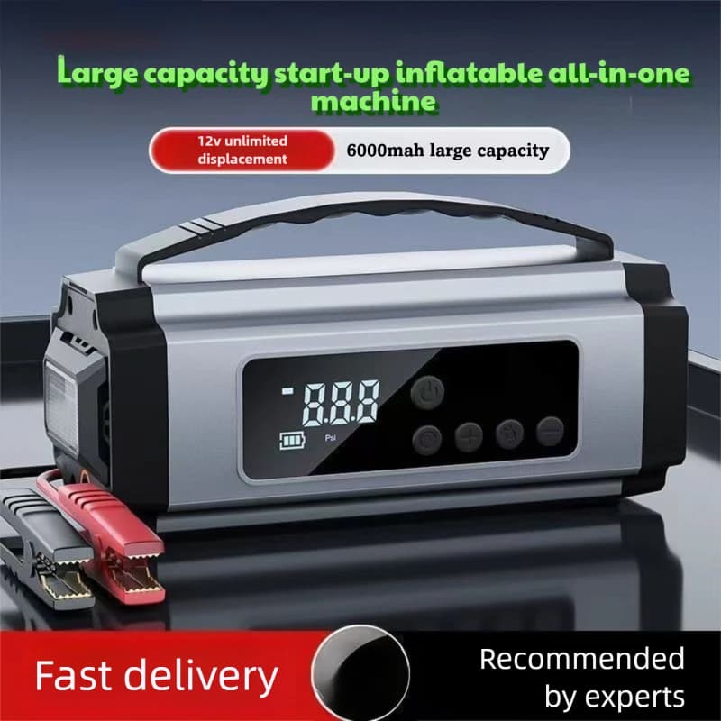 6000mAh 1200A camion berlina avvio di emergenza veicolo di salvataggio alimentatore di emergenza 12V accumulo di energia veicolo avviamento di emergenza