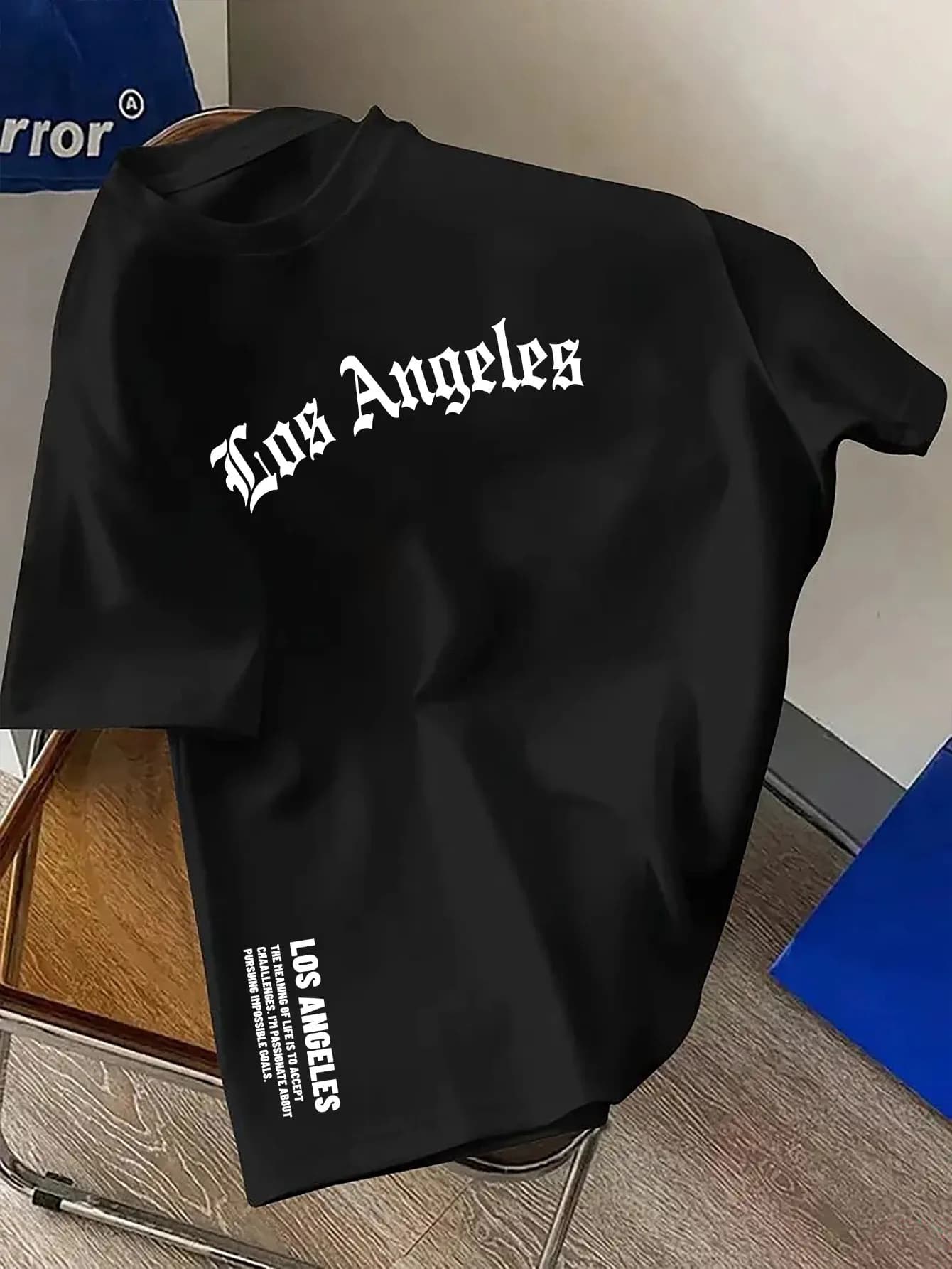 2026 New Model - Simple Letter Pattern T-shirt Soft Breathable Suitable for Summer Wear Children's T-shirt Street Y2K Style Top