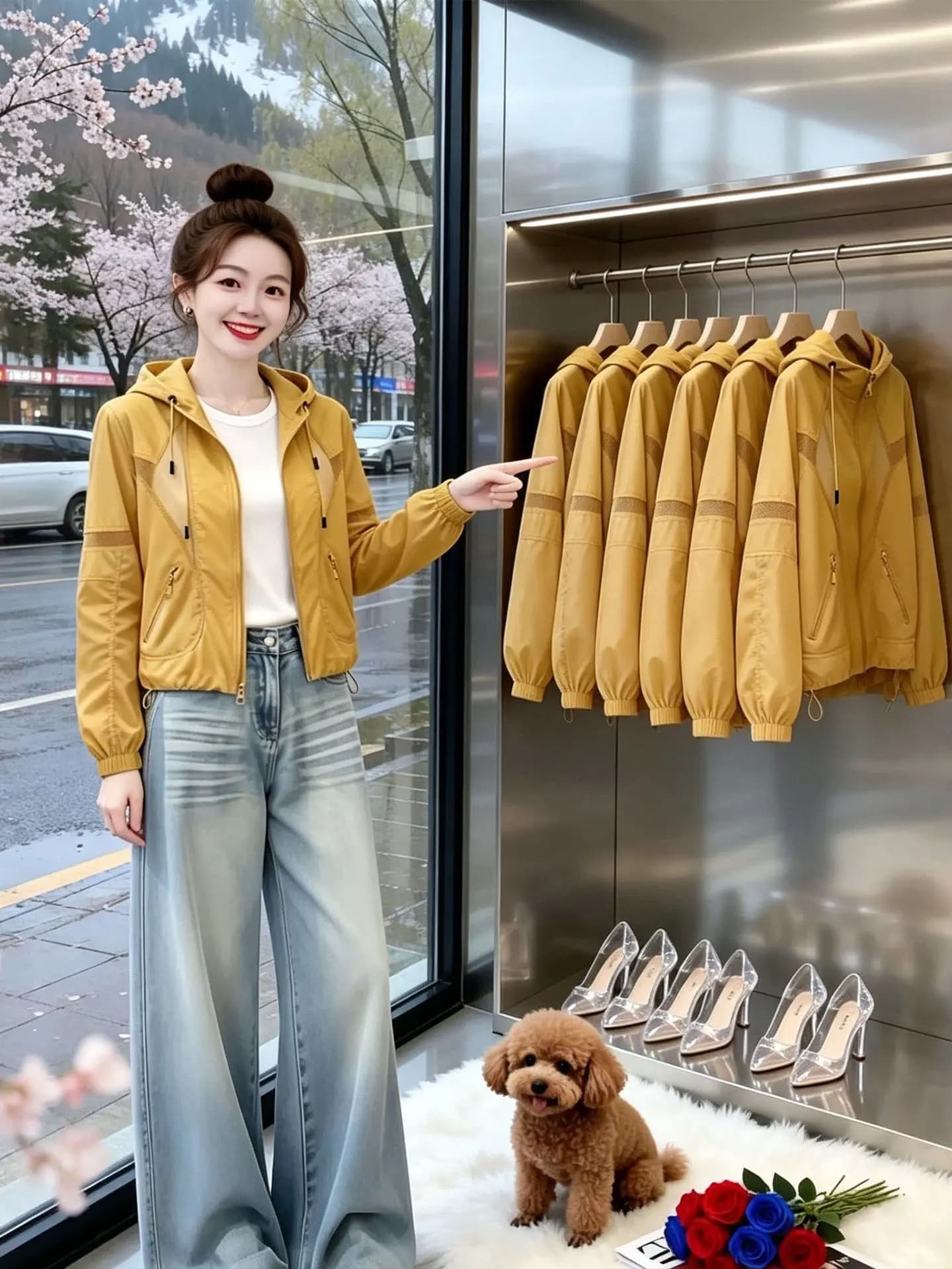 Sun Protection Long Sleeve Jacket Women's Loose Travel Casual Summer New Style Breathable Comfortable Hat Chain Design Coat