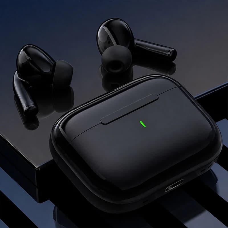 A7-PRO Auricolari Wireless Portatili Bluetooth 5.4, Cuffie Stereo 3D con Custodia di Ricarica USB-C, per Sport