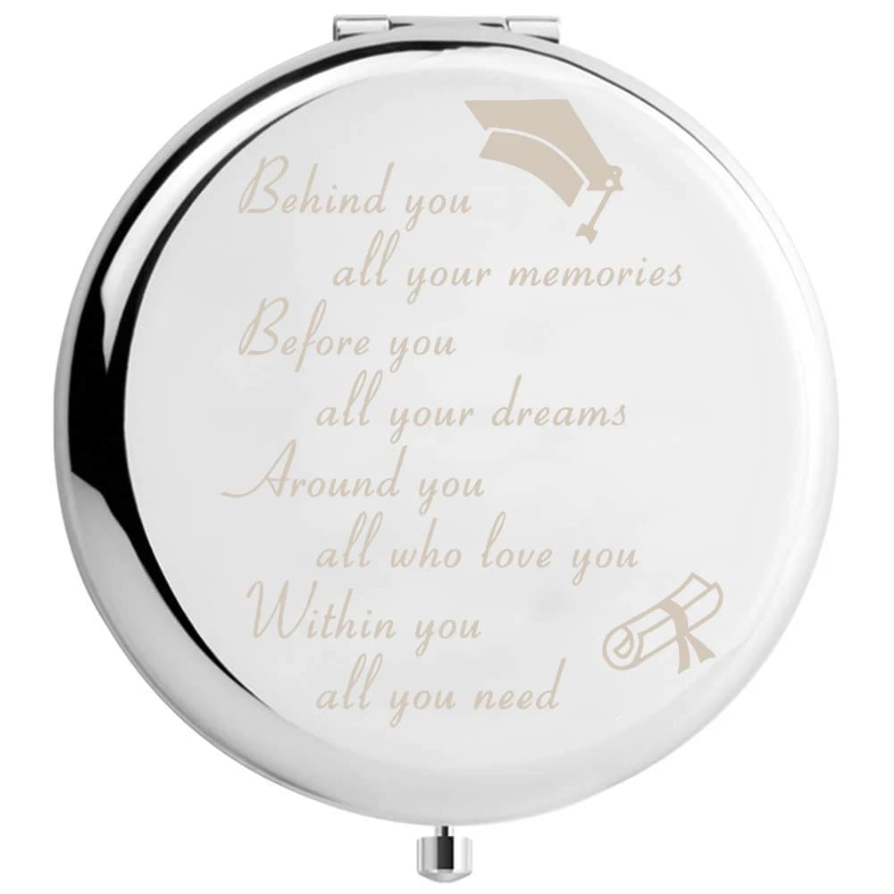 Small custom engraved mirrors, floral pocket mirrors, damigelle mirrors, wedding party gifts, suitable for bridesmaids, Mot