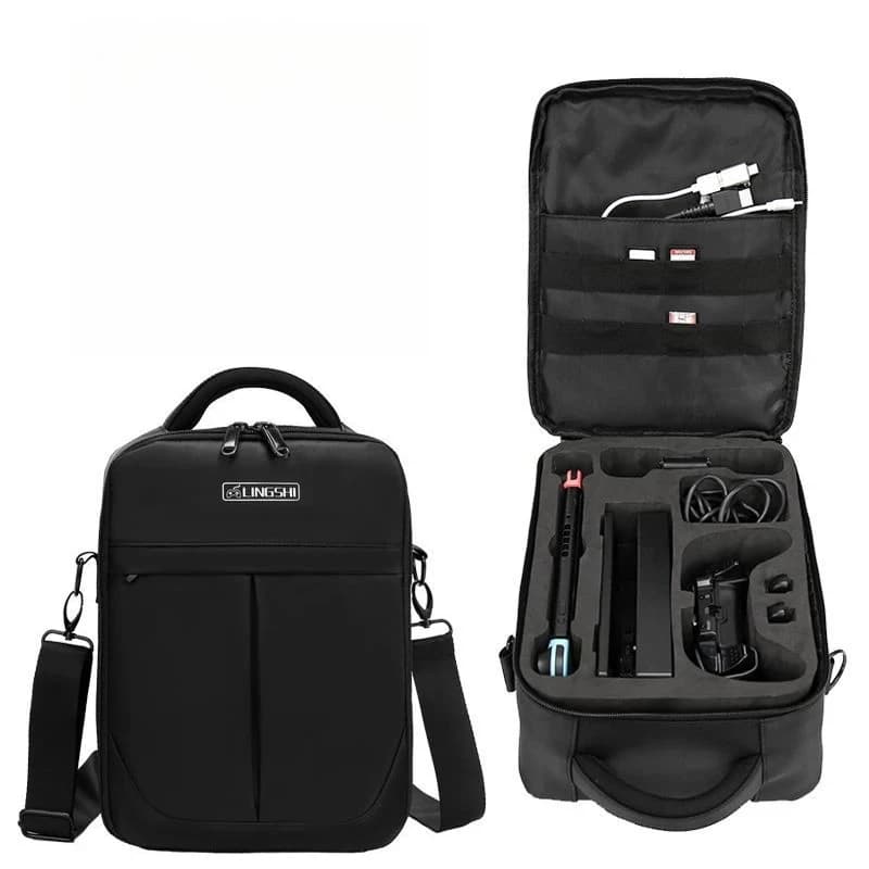 Portable Storage Bag Carrying Case for Nintendo Switch / Switch OLED Console Accessories Joy-con Game Host Shoulder Bag