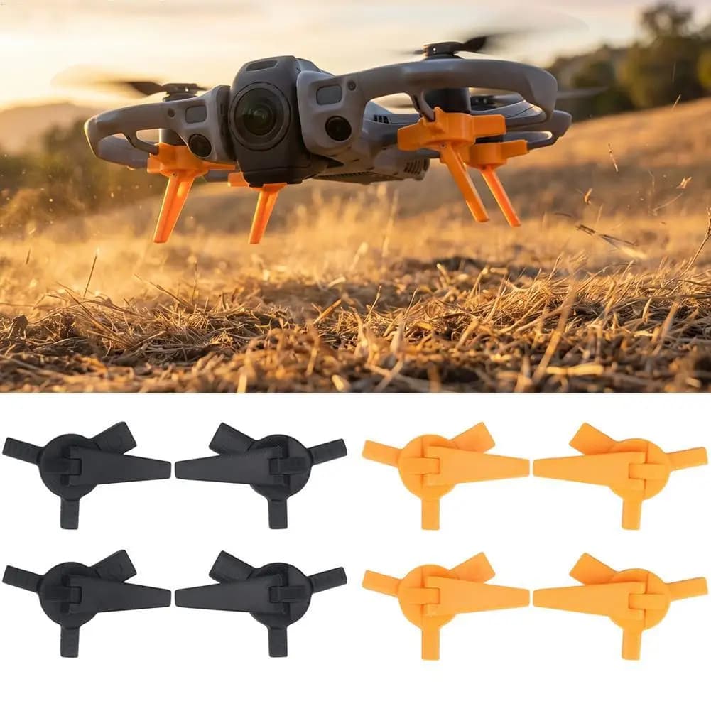 Supporto per Drone DJI AVATA 360, Treppiede Pieghevole con Piedini di Atterraggio Rialzati, Staffa Protettiva Anti-Usura, Accessorio per Drone