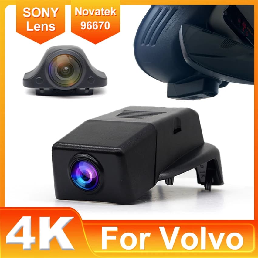 4K 2160P Plug and play Car DVR Wifi Dash Cam Videoregistratore Videoregistratore Originale Per Volvo S90 V90 XC60 2017 2018 2019 2020 2021