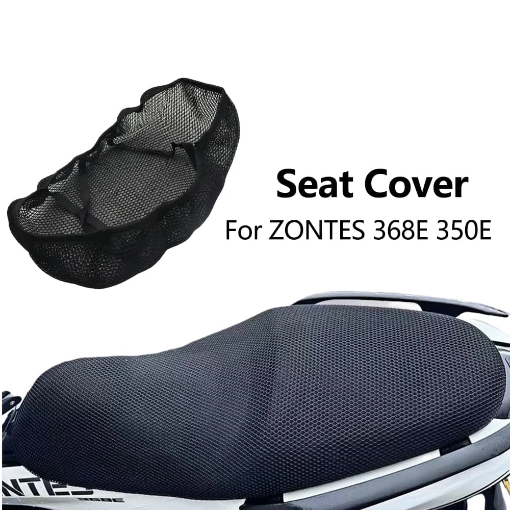 Per ZONTES 368E 350E Accessori moto Cuscino in tessuto a rete 3D Coprisedile di protezione impermeabile traspirante