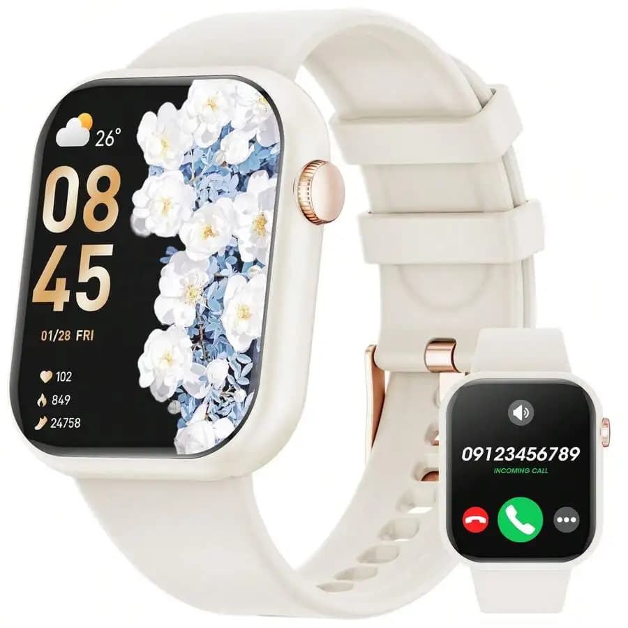 2026 Upgraded Smart Watch (Answer/Make Calls), 1.85 Inch Display 230mAh Battery Capacity Smart Watch, Suitable For Men And