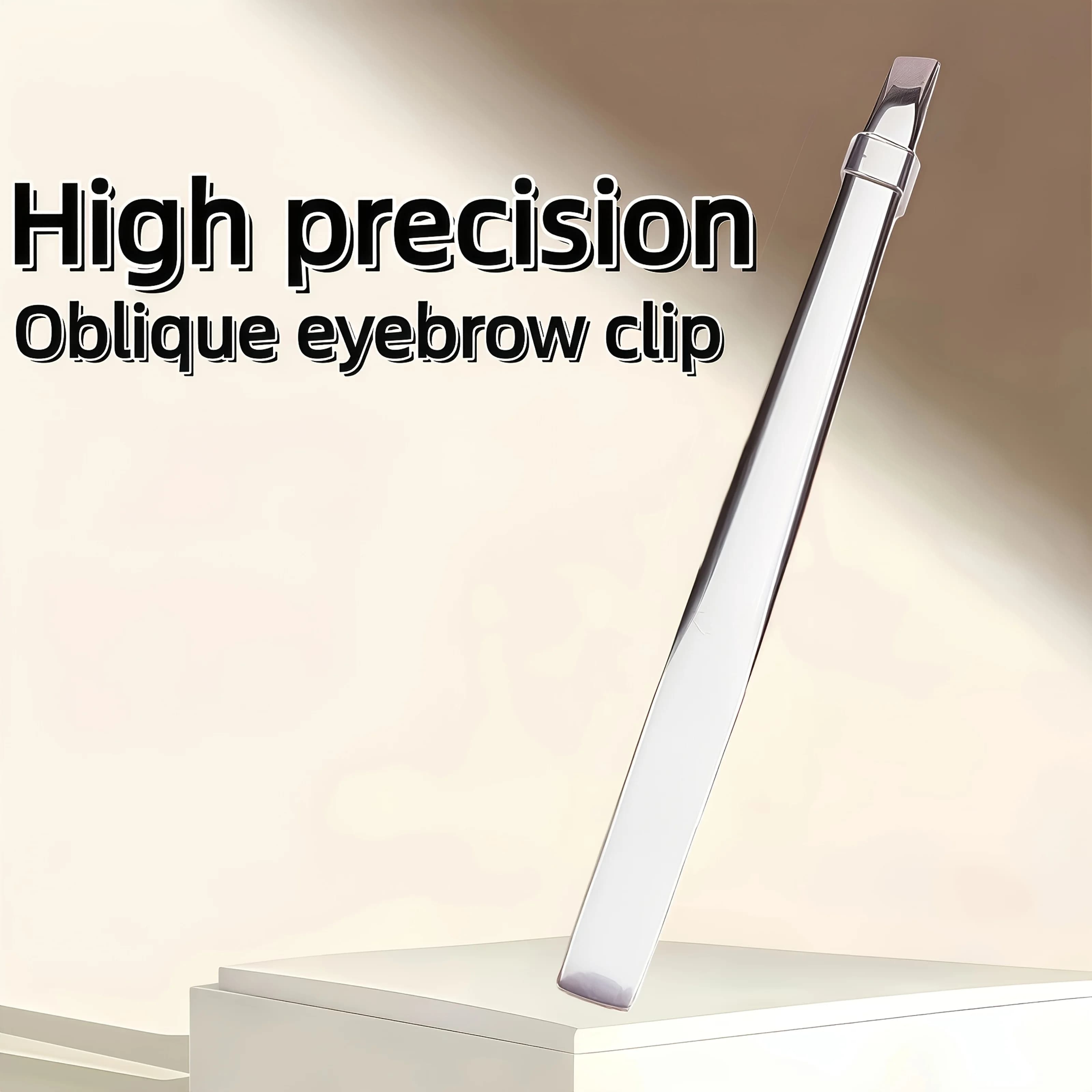 Trimmer and Pinzette in stainless steel Resistent with Tilt, Suitable for the Care of Barba, Eyebrow Modeling and Precise Removal of Face Peles