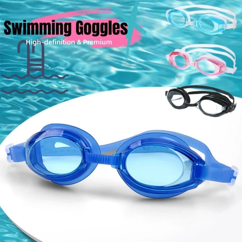 High Definition Swimwear, Anti-fog, Adjustable, Waterproof, Transparent, For Diving