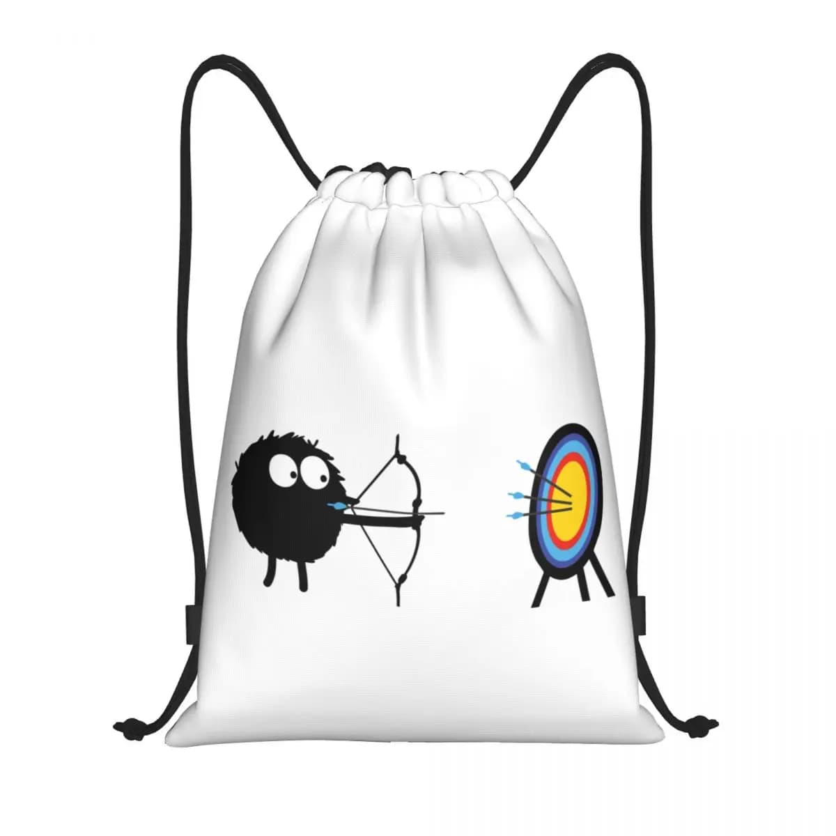 Borsa con coulisse per tiro con l'arco personalizzata per zaini da allenamento per yoga Donna Uomo Archer Bow Hunting Lover Sport Gym Sackpack