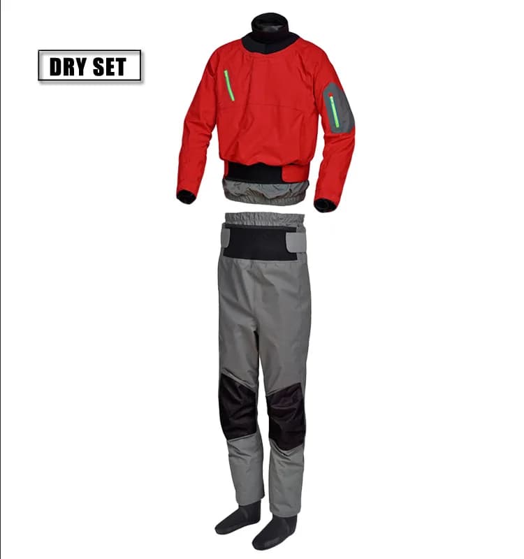 LKVER Drysuits Guarnizione in lattice in tessuto impermeabile sul collo e il polso Guarnizione completamente sigillante Consiglia l'uso Imbottitura