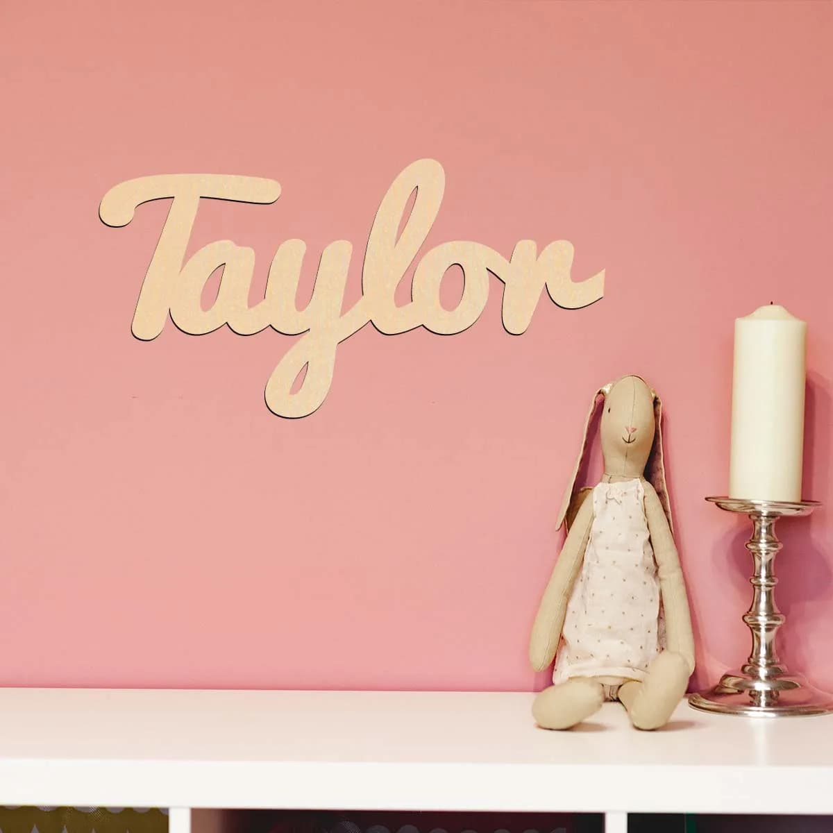 Decorazioni artistiche personalizzate con targhette in legno massello [Piano 2D] Insegna, Targa per appartamento accogliente, Targa da parete per cameretta, B