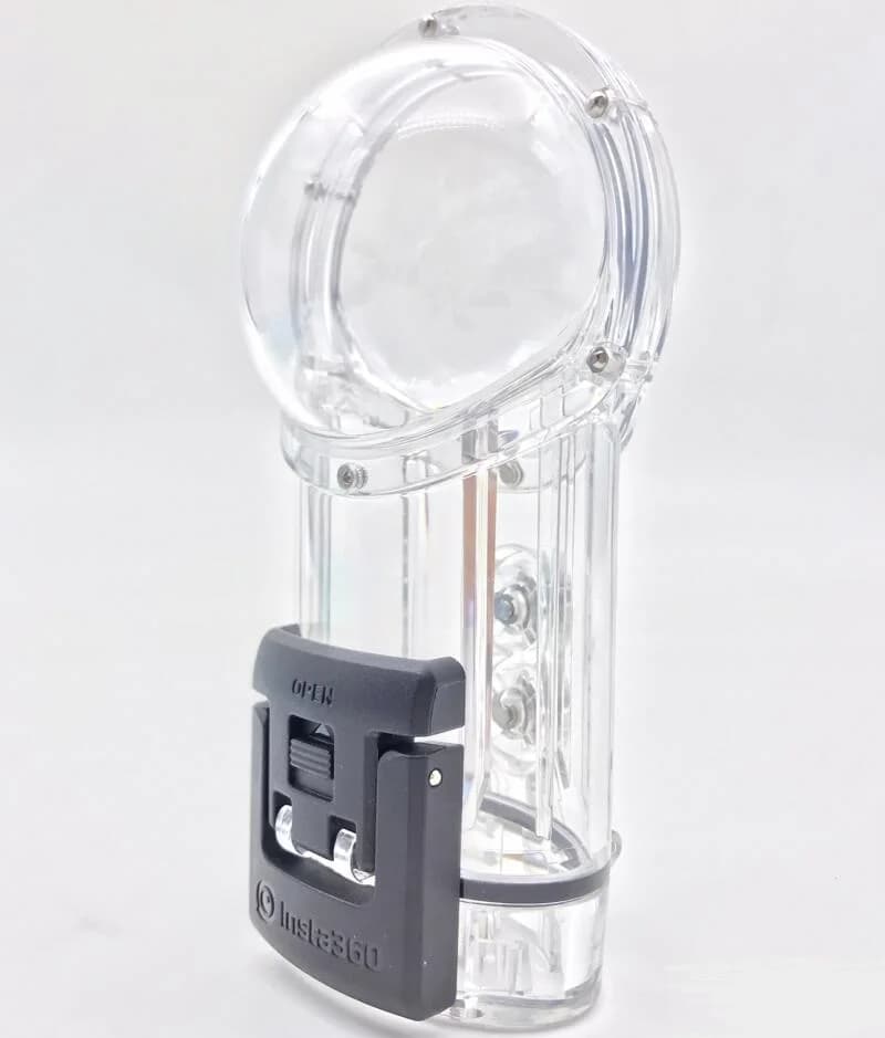 Custodia Impermeabile/Subacquea 30M per Insta360 ONE X, Scatola di Protezione Subacquea, Cornice Protettiva per Immersioni, Accessori Originali per Fotocamera Panoramica 360