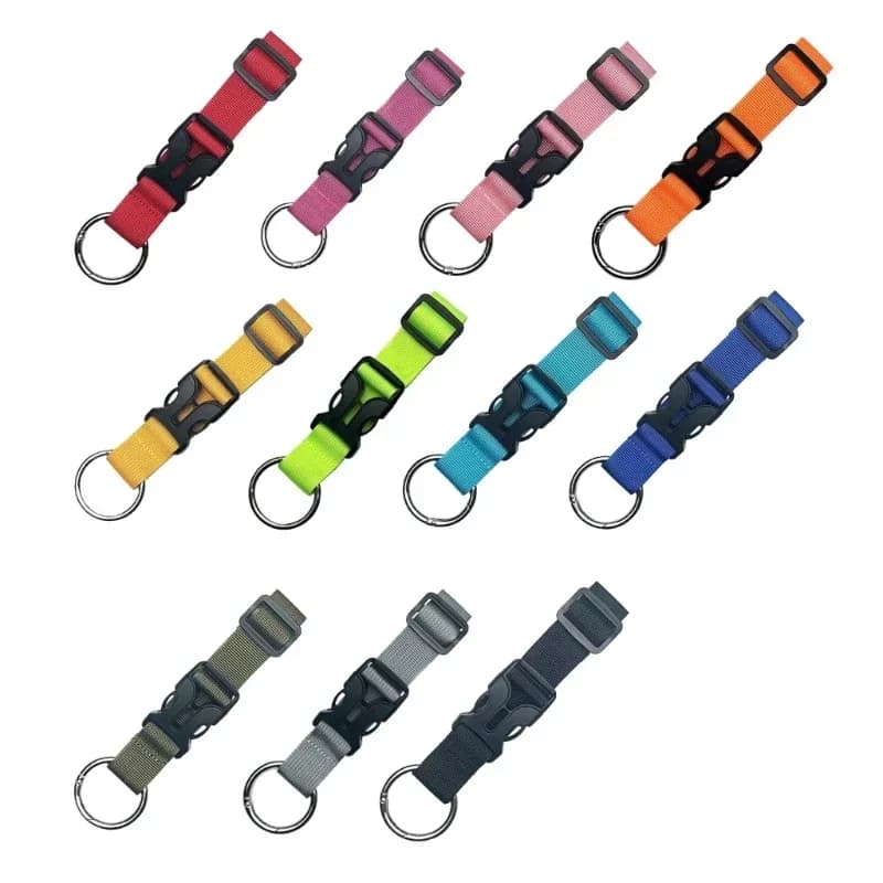 Cinghia per bagagli Bagagli Valigia Cintura Giacche Cinghia di presa con O-Ring Facile da trasportare Borse extras Accessorio da campeggio per viaggi all'aperto