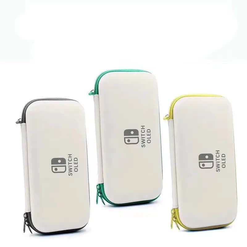 Borsa Termica per Nintendo Switch OLED con Cinghia da Polso, Custodia Protettiva da Viaggio con Scomparti per Schede, Borsa a Mano NS Non Ufficiale
