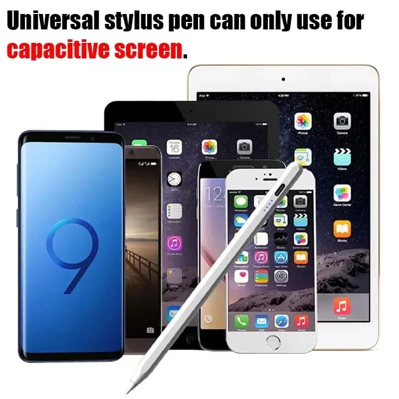 Compatibile con iPad/telefoni Android/Microsoft, tablet, penne touch screen universali, penne capacitivi sottili Apple per la scrittura