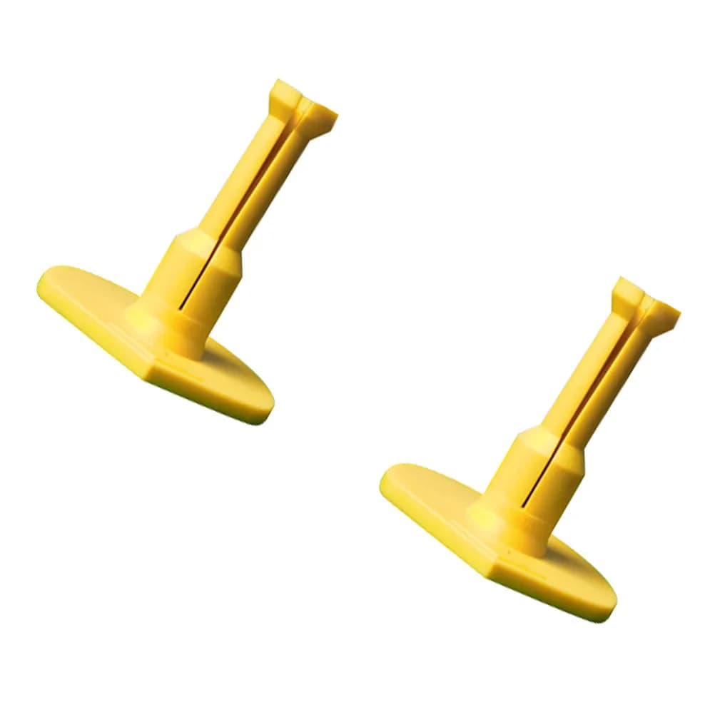 2Pcs Golf Ball Tee Holders Rubber Practice Tees Portable Training Accessories for Beginners and Golfers