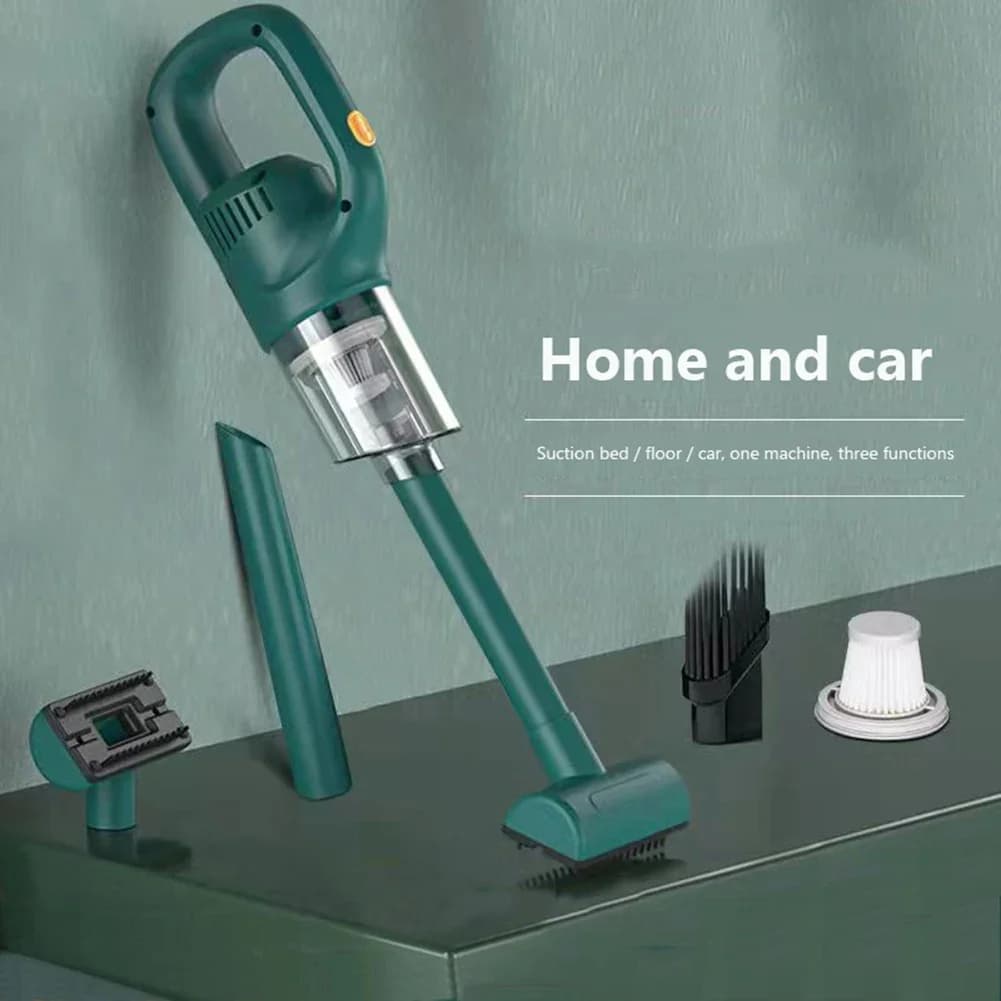 50000Pa 120W aspirapolvere senza fili per auto senza fili portatile portatile potente macchina per la pulizia casa e auto Mini aspirapolvere