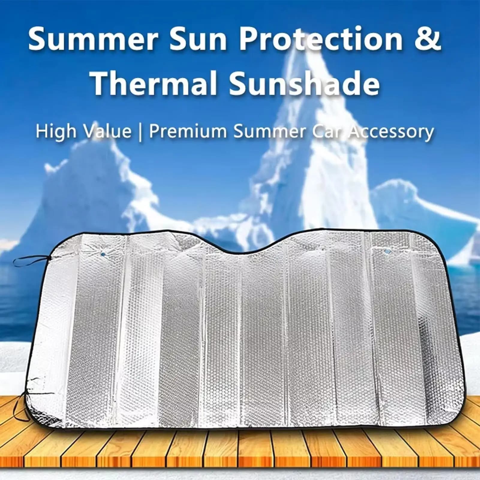 Car Window Sun Shade Windshield Snow Ice Anti-UV Protection Front Rear Windshield Block Cover Visor Auto Accessories