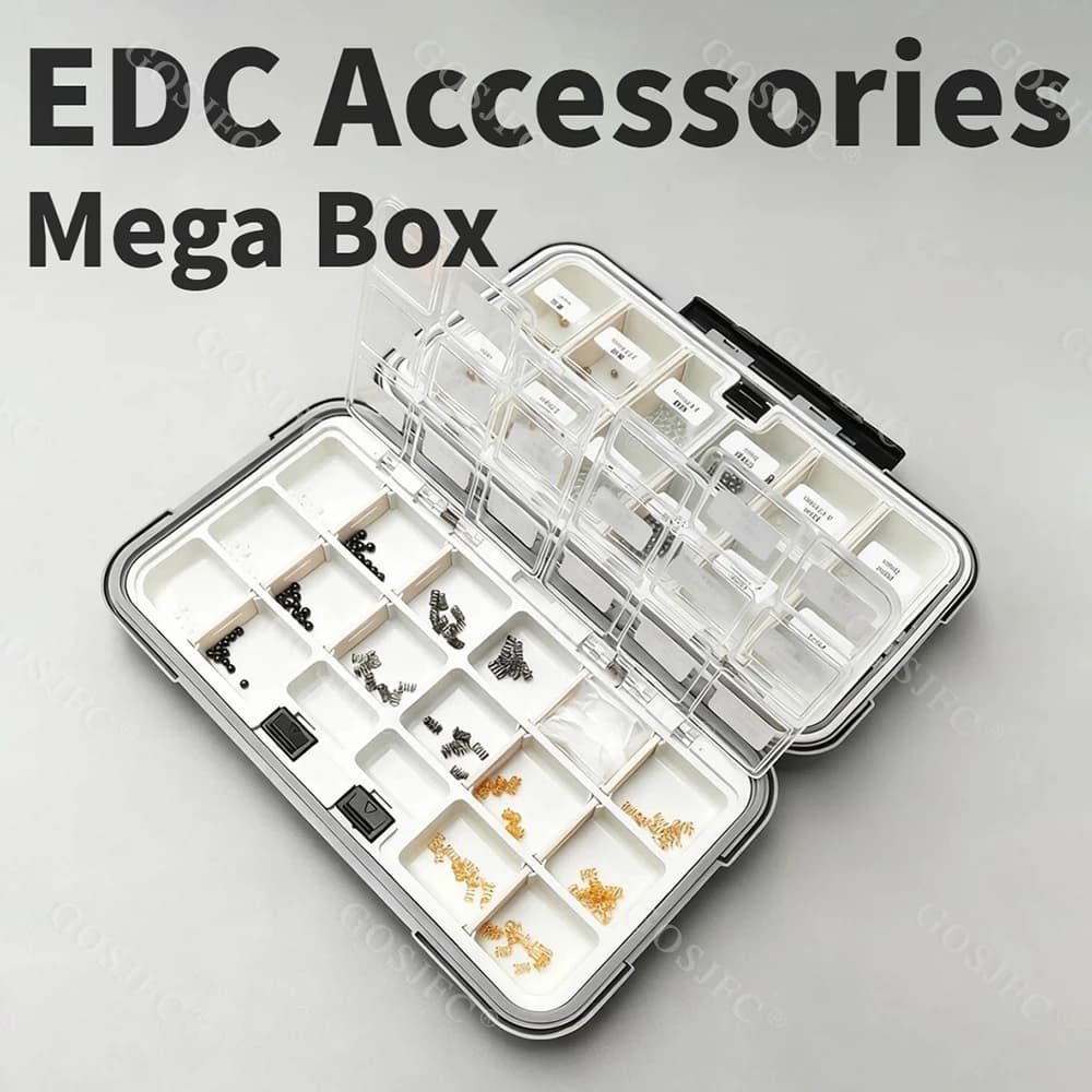EDC Fidget Toy Accessories Mega Box 520 Total Parts Fidget Toys For Adults