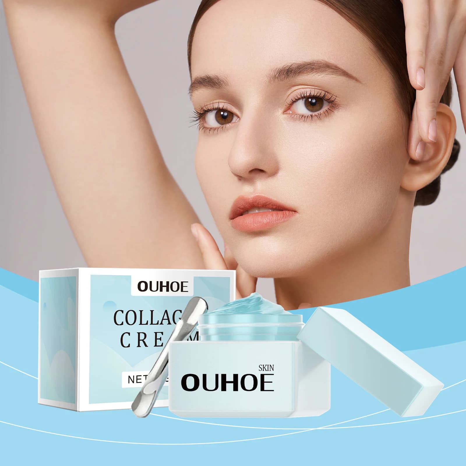 Collagen Cream – Delicate Hydrating, Satin, OUHOE Levigante