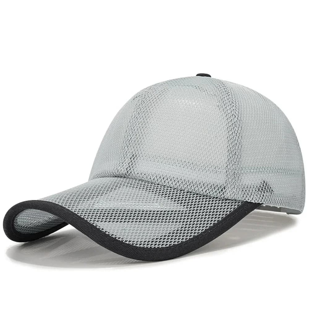 Cappello da Baseball Traspirante con Protezione Solare per Sport all'Aperto, Visiera Traforata, Cappello Estivo per Uomo e Donna