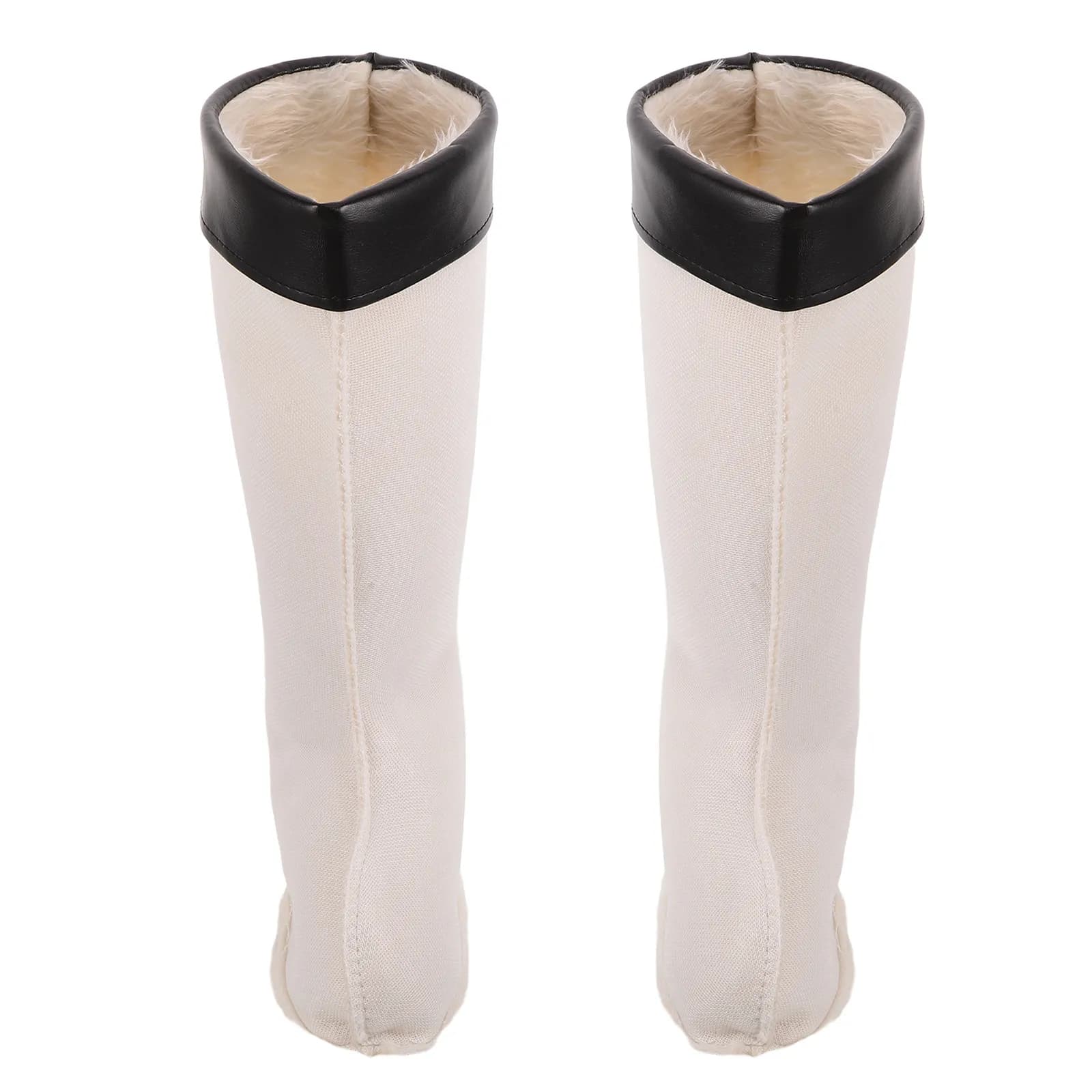 1 Paio di Fodere Isolanti per Stivali, Calze Termiche Spesse, Rivestimento Interno Caldo per Stivali da Pioggia, Scarpe Invernali da Escursionismo, Adatte per Uomo e Donna, Taglia 43, 38 cm