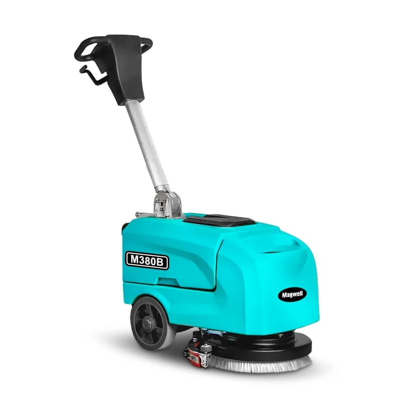 M380B Macchina per la pulizia dei pavimenti domestici Camminata dietro la mini pulizia della macchina per la pulizia dei pavimenti