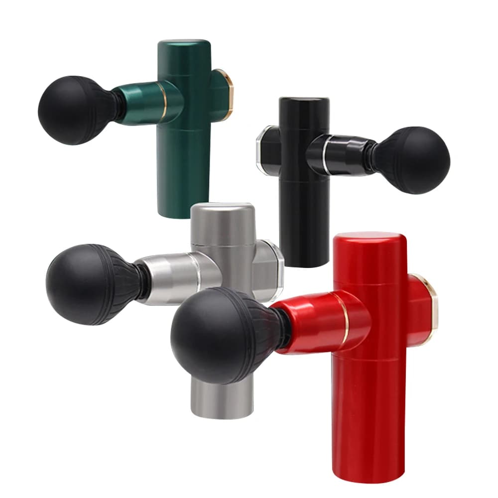 Booster Muscle Massage Gun MINI Massager Fascia Gun Back Massager Small Vibrator Muscle Relaxant Fitness Body Pain Relief