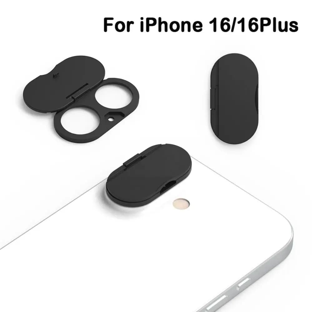 Anti-scratch Plastic Rear webcam protective cover for camera lens adhesive protection for phone target privacy for iPhone 16/16Plus