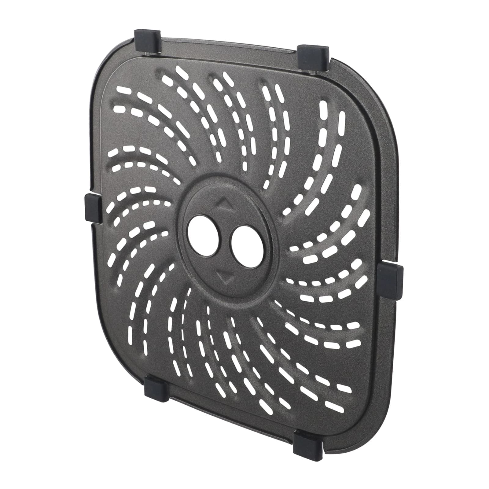 8QT premium air fryer grill plate for PowerXL and Vortex Pro, reliable carbon steel design for healthy cuisine